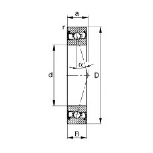 FAG Spindle bearings - HSS7017-C-T-P4S #1 image