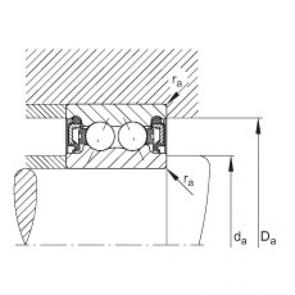 FAG Angular contact ball bearings - 3004-B-2RZ-TVH #2 image