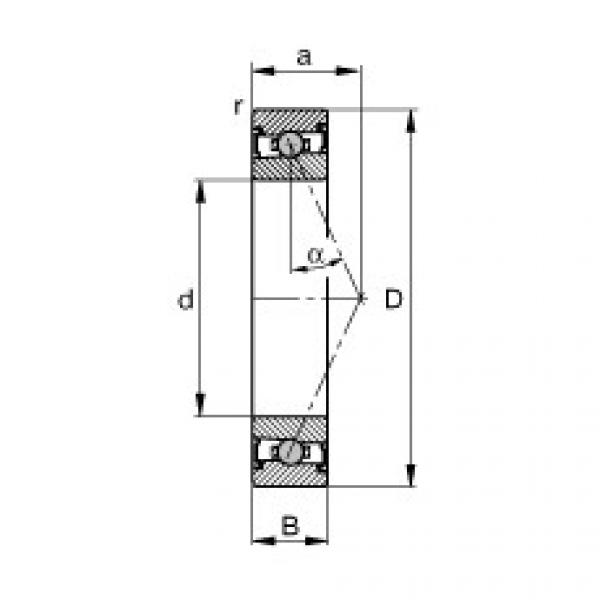 FAG Spindle bearings - HCS7018-E-T-P4S #1 image