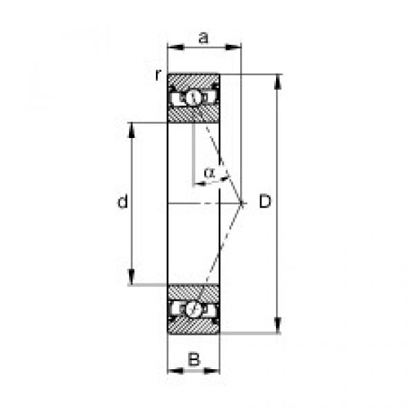 FAG Spindle bearings - HSS7004-E-T-P4S #1 image