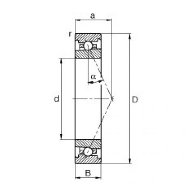 FAG Spindle bearings - HS7007-E-T-P4S #1 image