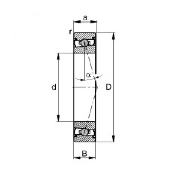 FAG Spindle bearings - HCS71920-C-T-P4S #1 image