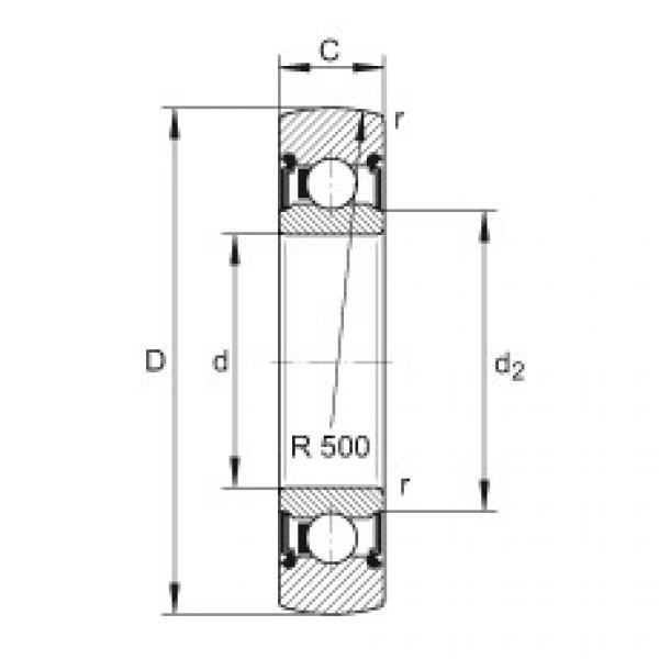 FAG Track rollers - LR207-2RS #1 image