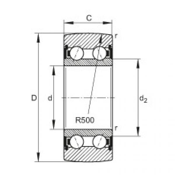 FAG Track rollers - LR5204-2HRS-TVH-XL #1 image