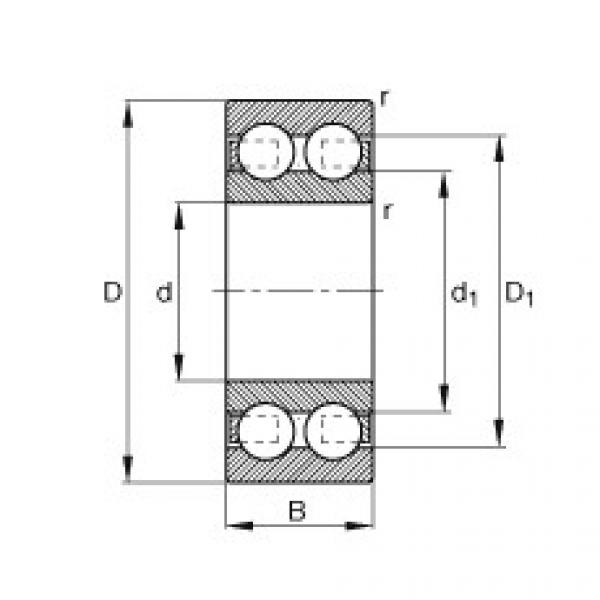 FAG Deep groove ball bearings - 4201-B-TVH #1 image