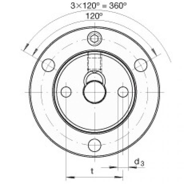 FAG Axial conical thrust cage needle roller bearings - ZAXFM1555 #2 image