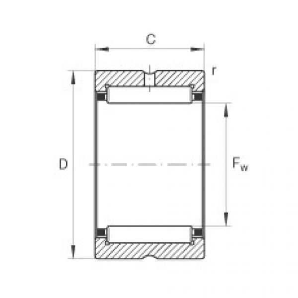 FAG Needle roller bearings - NK14/16-XL #1 image