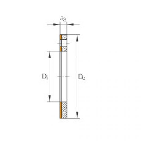 FAG Thrust washers - EGW14-E40-B #1 image