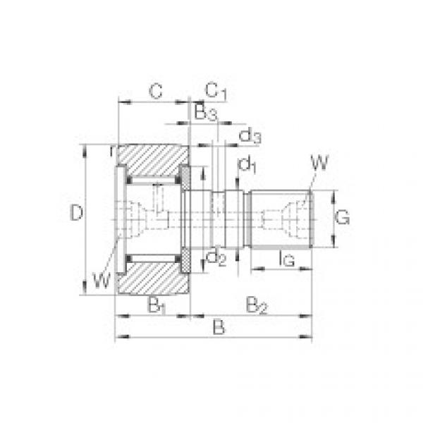 FAG Stud type track rollers - KR30 #1 image