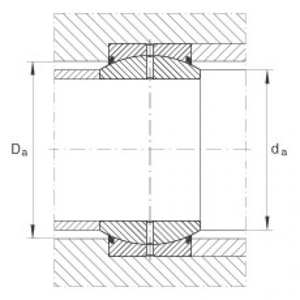 FAG Radial spherical plain bearings - GE280-DO-2RS #2 image