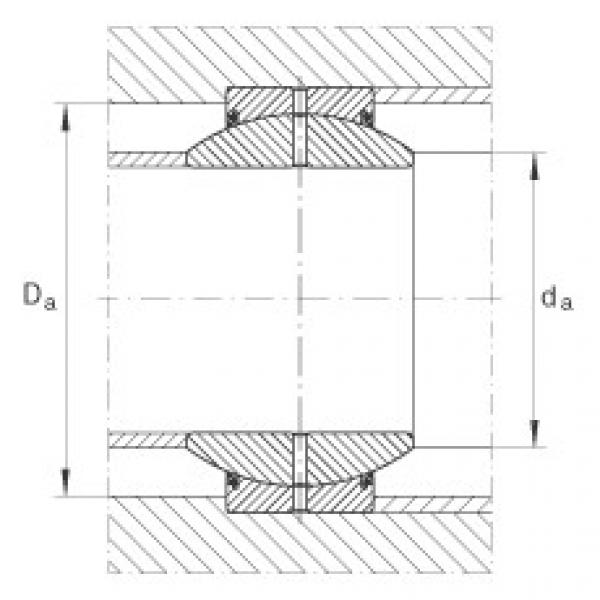 FAG Radial spherical plain bearings - GE40-FO-2RS #2 image