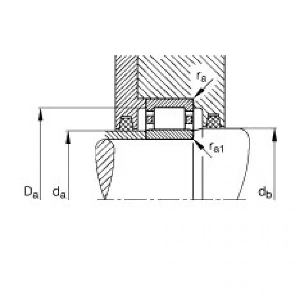 FAG Cylindrical roller bearings - NU10/500-TB-M1 #3 image