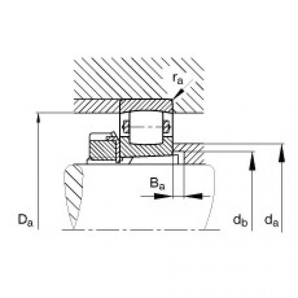 FAG Barrel roller bearings - 20212-K-TVP-C3 + H212 #2 image