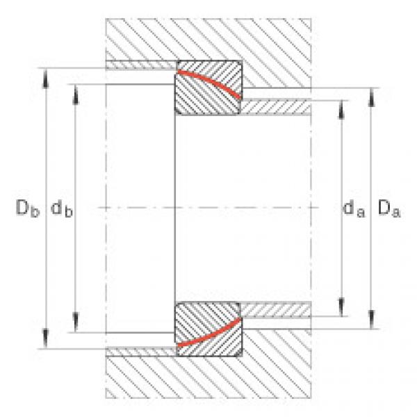 FAG Angular contact spherical plain bearings - GE28-SW #2 image