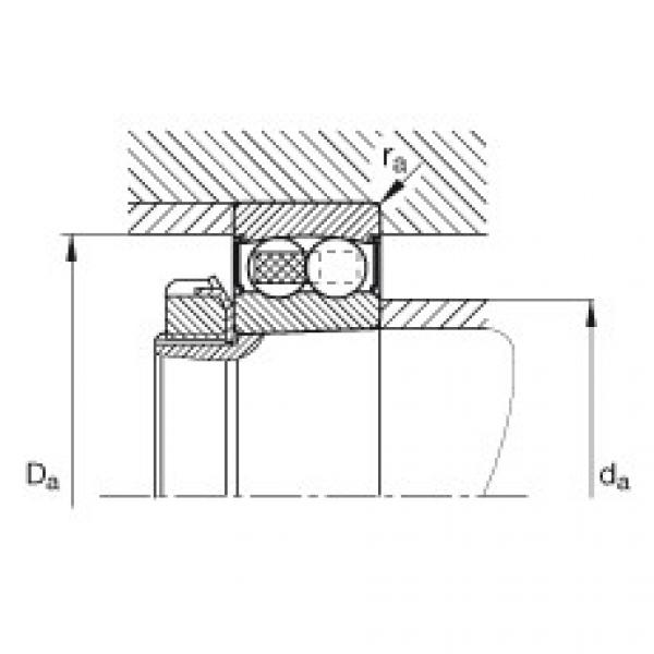 FAG Self-aligning ball bearings - 2210-K-2RS-TVH-C3 #2 image