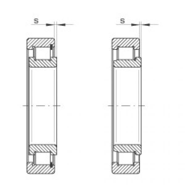 FAG Cylindrical roller bearings - SL192313-XL #2 image