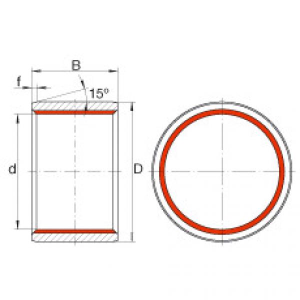 FAG Cylindrical plain bushes - ZGB45X53X40 #1 image