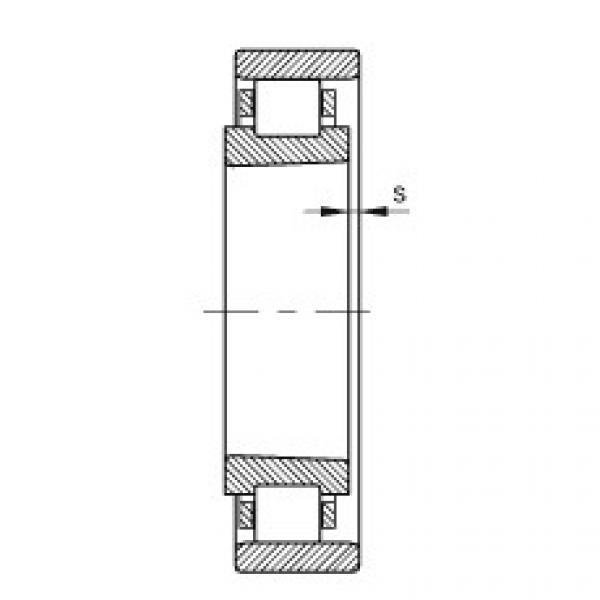 FAG Cylindrical roller bearings - N1006-K-M1-SP #2 image