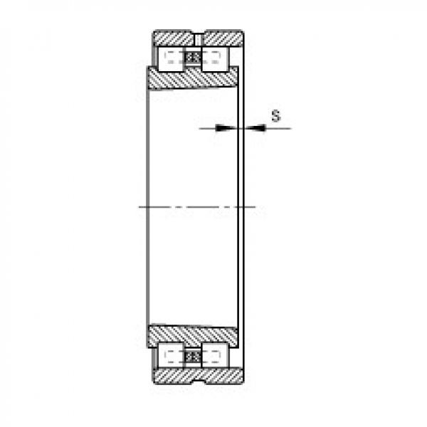 FAG Cylindrical roller bearings - NN3022-AS-K-M-SP #2 image