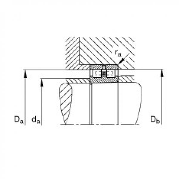 FAG Cylindrical roller bearings - NN3022-AS-K-M-SP #3 image