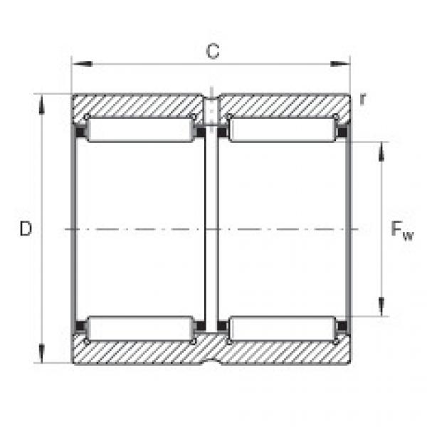 FAG Needle roller bearings - RNA6909-ZW-XL #1 image