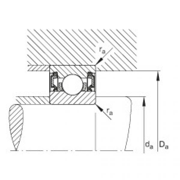 FAG Deep groove ball bearings - 61812-2RZ-Y #2 image