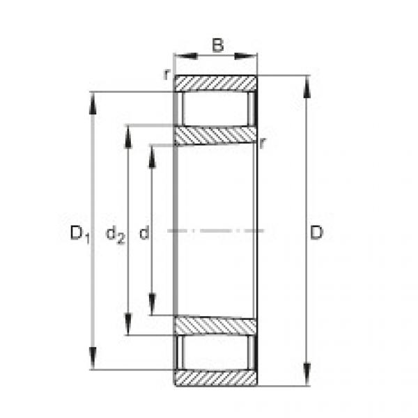 FAG Toroidal roller bearings - C2217-XL-K-V #1 image