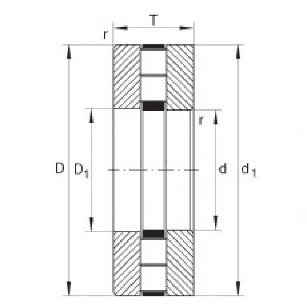 FAG Axial cylindrical roller bearings - 89413-TV #1 image