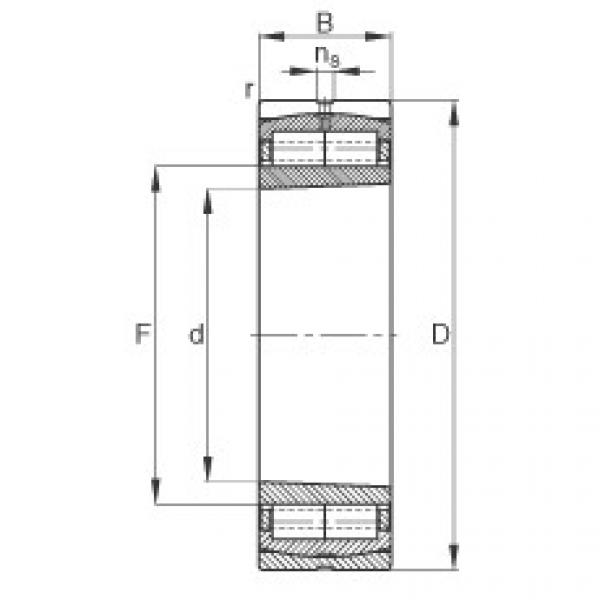 FAG Cylindrical roller bearings - F-800483.ZL-K-C5 #1 image