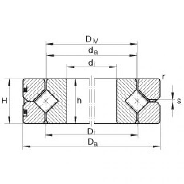 FAG Crossed roller bearings - SX011814 #1 image