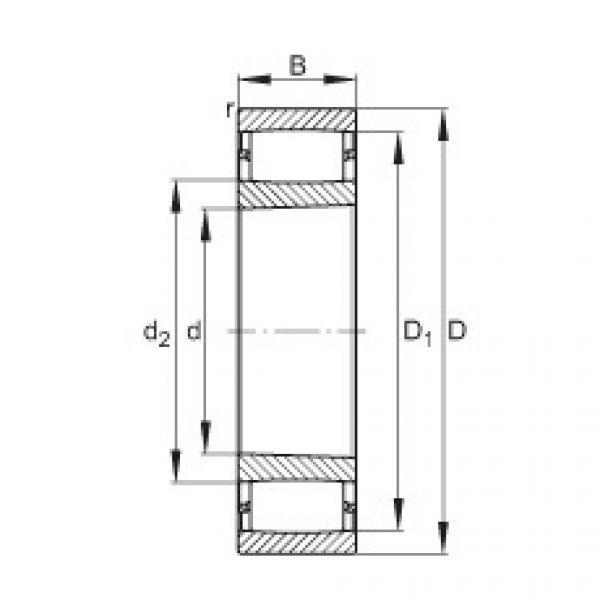 FAG Toroidal roller bearings - C2318-XL-K #1 image