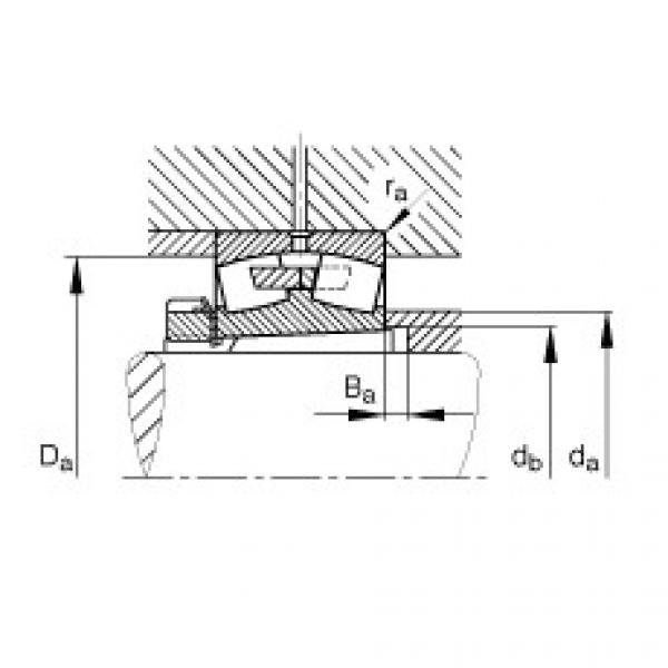 FAG Spherical roller bearings - 23222-E1A-XL-K-M + H2322 #2 image