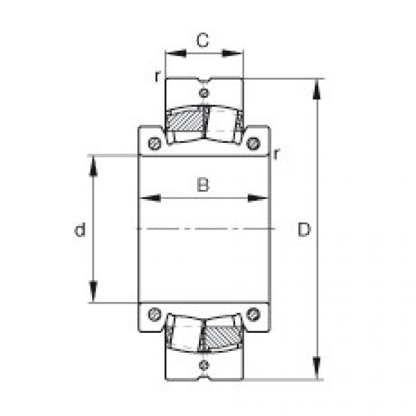 FAG Spherical roller bearings - 230S.1200 #1 image