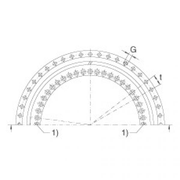 FAG Axial angular contact ball bearings - ZKLDF120 #2 image