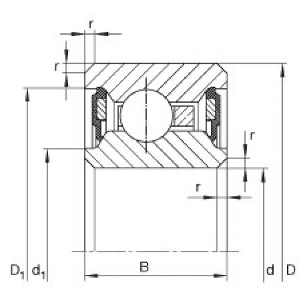 FAG Thin section bearings - CSCU045-2RS #1 image