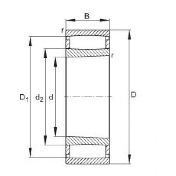 FAG Toroidal roller bearings - C3088-XL-K-M1B #1 image