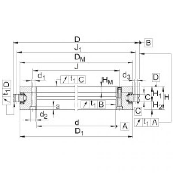 FAG Axial/radial bearings - YRTSM325 #1 image