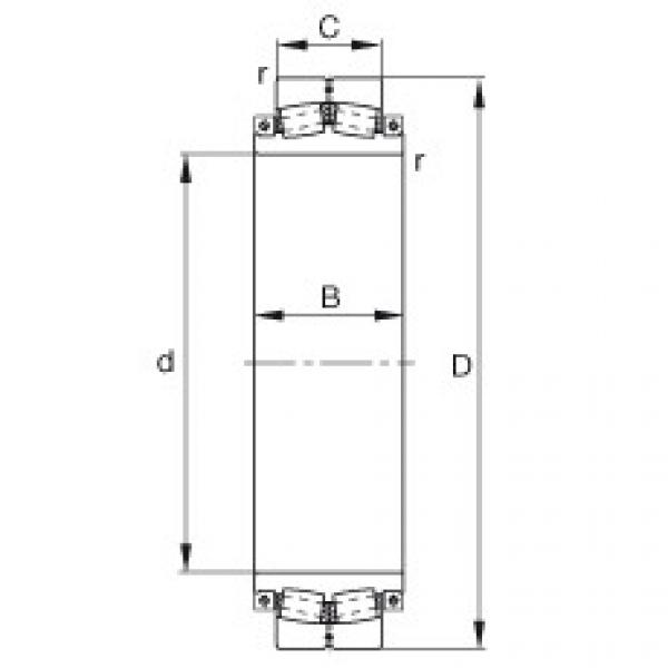 FAG Spherical roller bearings - 230SM500-MA #1 image