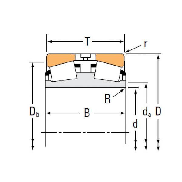 Bearing EE161403D 161900 #2 image