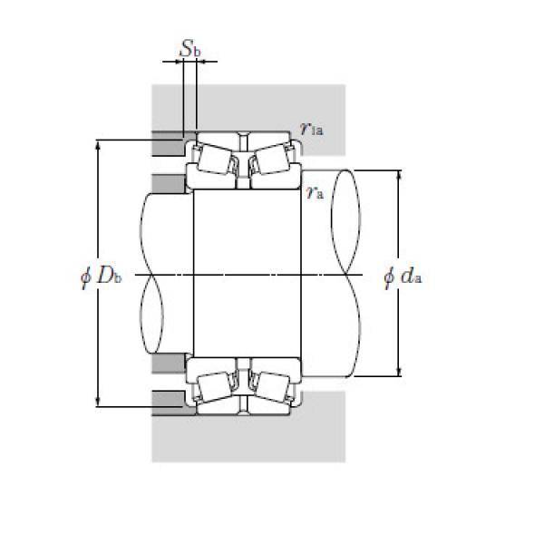 Bearing M280349D/M280310G2+A #1 image