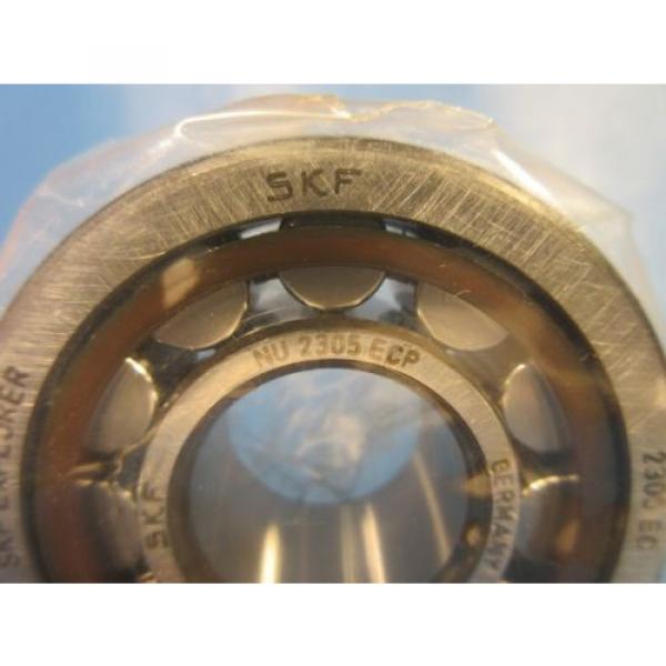  NU 2305 ECP Cylindrical Roller Bearing, Single Row (FAG, NTN, NSK) #2 image