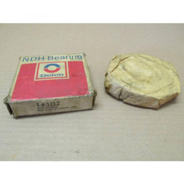 NIB NDH Delco 3212 Single Row Ball Bearing No Shields GM 60x110x22 mm NEW #1 image