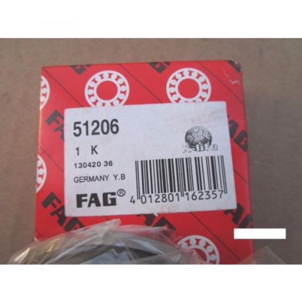 Fag 51206 Single Row Thrust Bearing (=2 , NSK ,SNR,KOYO) #2 image