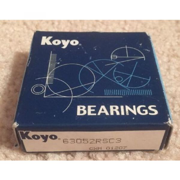 6305-2RSC3 KOYO Single Row Ball Bearing #3 image