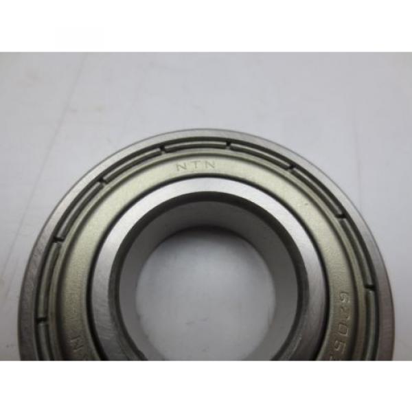 NTN 6205Z Single Row Ball Bearing, 25m ID x 52m OD x 15m W #3 image