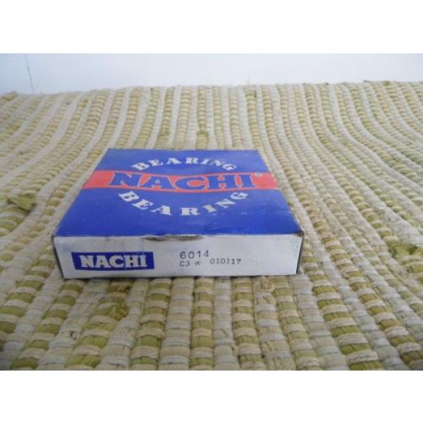 6014 NACHI New Single Row Ball Bearing #1 image