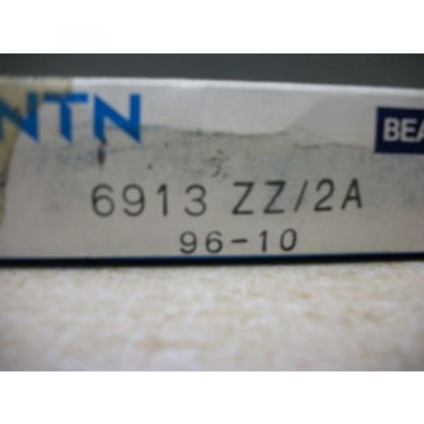 NTN 6913 ZZ/2A Single Row Ball Bearing #2 image