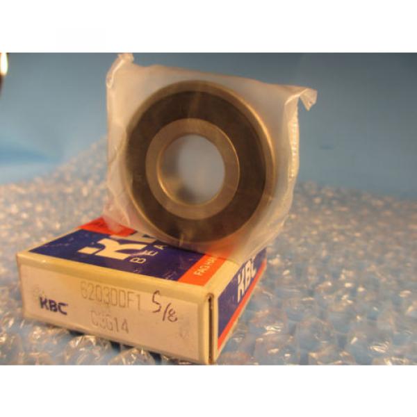 KBC Korean 6203 DD C3, Single Row Radial Ball Bearing (=2  2RS, NTN VV, 203) #2 image