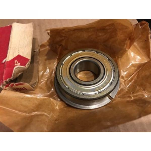  6304 ZNRJ SINGLE ROW BALL BEARING SHIELDED RIDGE FLANGE New NIB #2 image