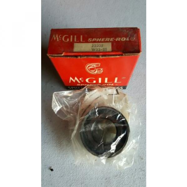 2) McGill sb-22205 W33-SS spherical bearing sphere-rol #1 image